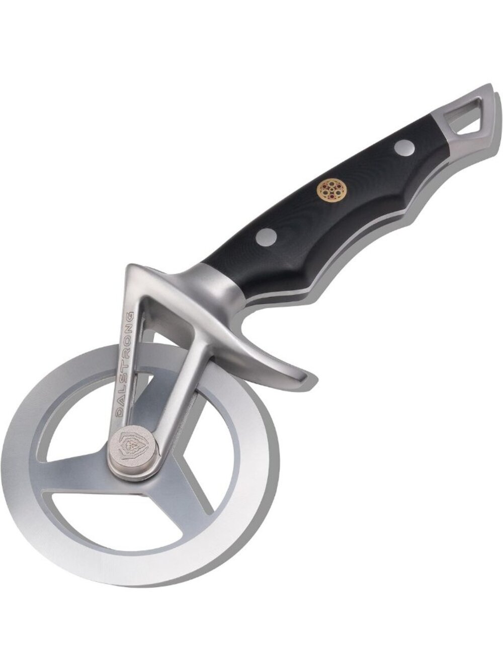 Premium Stainless Steel Pizza Cutter Wheel - Effortless Slicing & Precision Cut